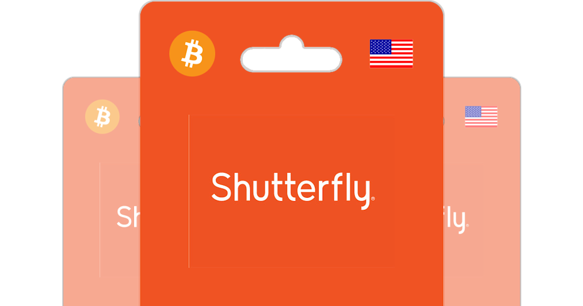 Buy Shutterfly Gift Card with Bitcoin, ETH, USDT or Crypto Bitrefill