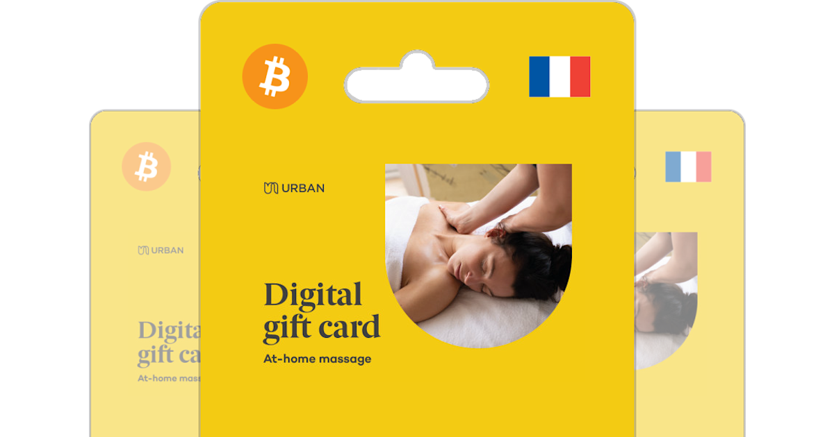 Buy Urban Massage Gift Card with Bitcoin, ETH or Crypto Bitrefill