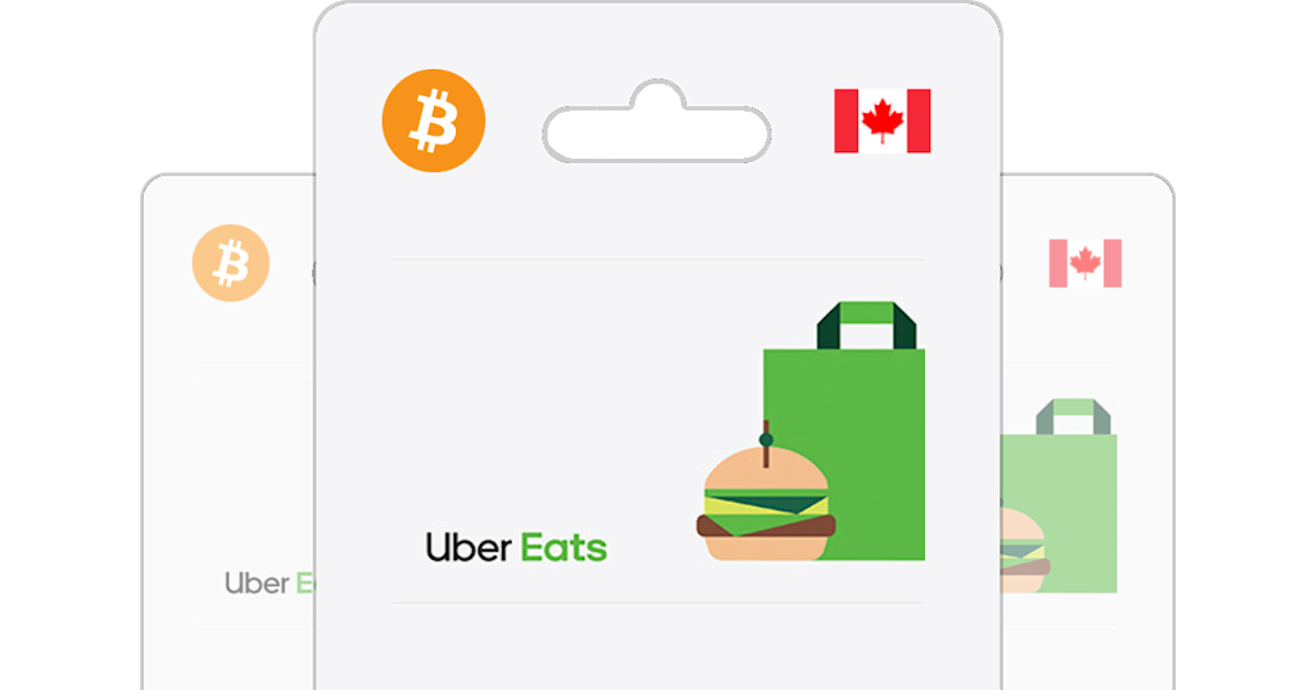 Buy Uber Eats with Bitcoin or altcoins Bitrefill