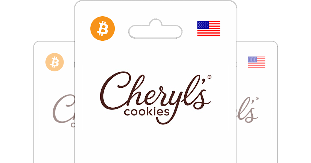 Buy Cheryl's Cookies Gift Card with Bitcoin, ETH or Crypto Bitrefill