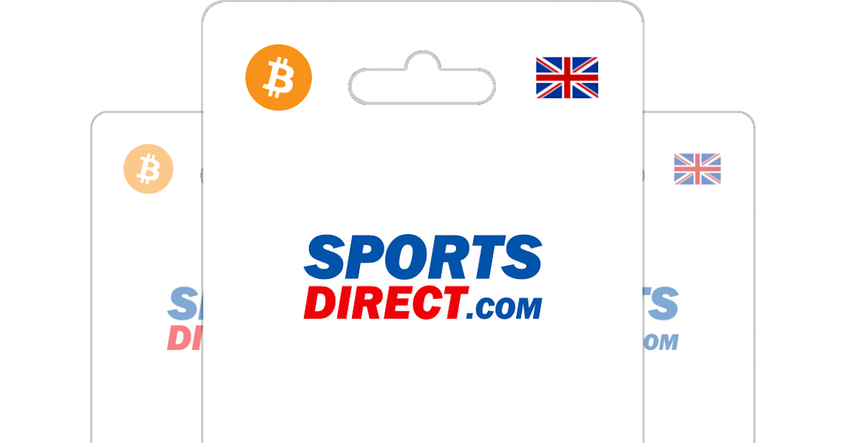 Buy Sports Direct Gift Card with Bitcoin, ETH or Crypto Bitrefill