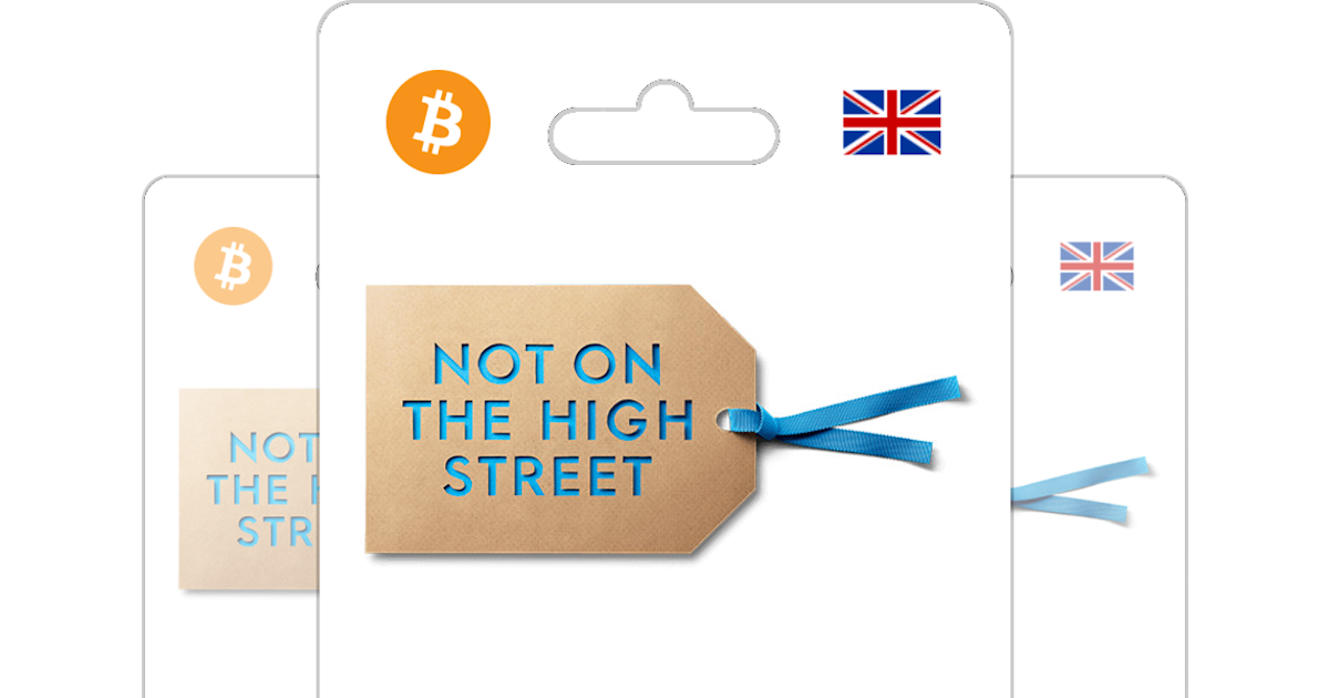 Buy Not on The High Street Gift Card with Bitcoin, ETH or Crypto