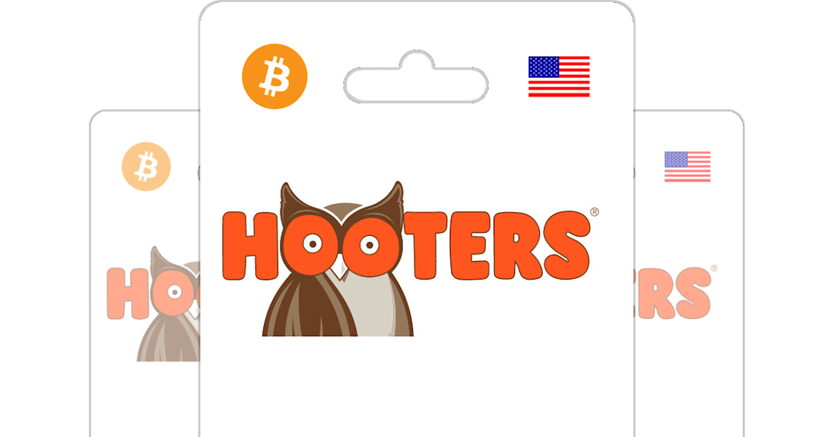 Buy Hooters Gift Card with Bitcoin, ETH, USDT or Crypto Bitrefill
