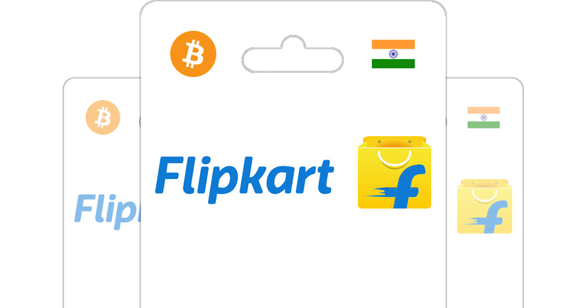 Buy Flipkart Gift Card with Bitcoin, ETH or Crypto - Bitrefill