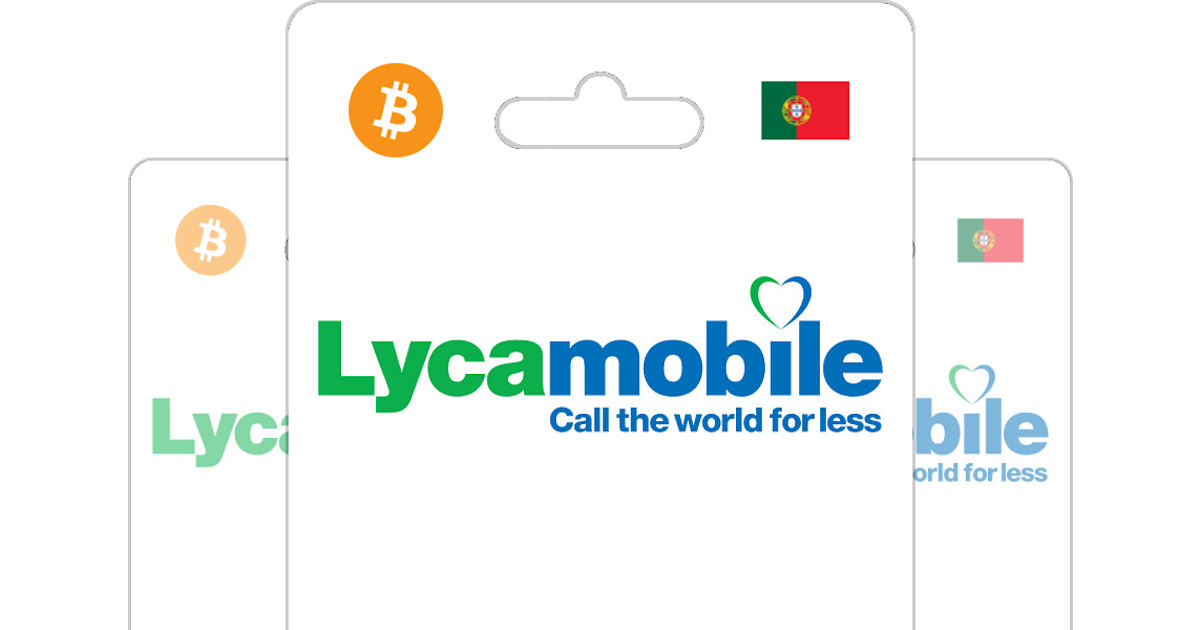 Lyca Mobile Prepaid Bitcoin, Top Up Bitrefill - or with Crypto ETH