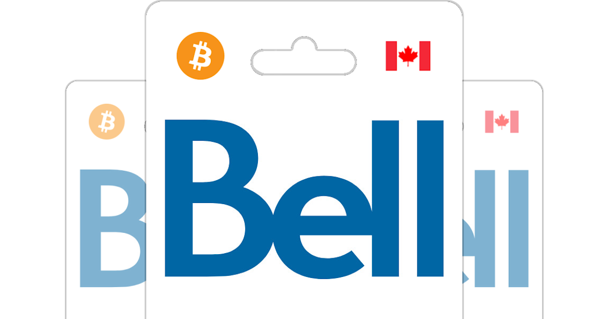 Bell PIN Prepaid Top Up with Bitcoin, ETH or Crypto Bitrefill