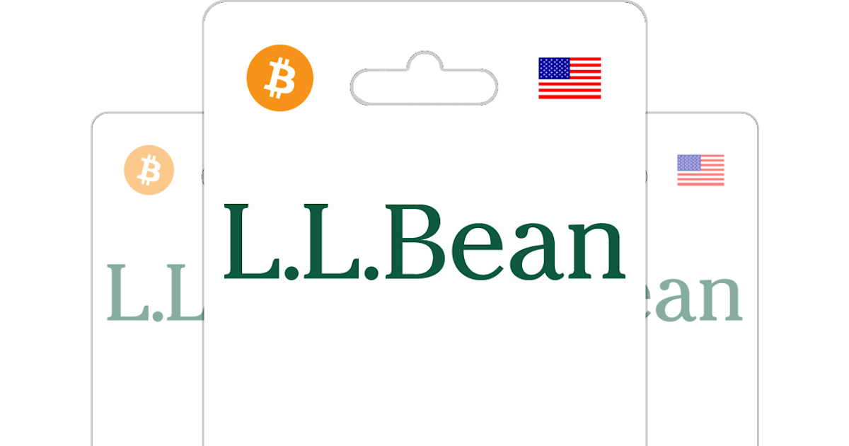 Buy L.L. Bean Gift Card with Bitcoin, ETH, USDT or Crypto Bitrefill
