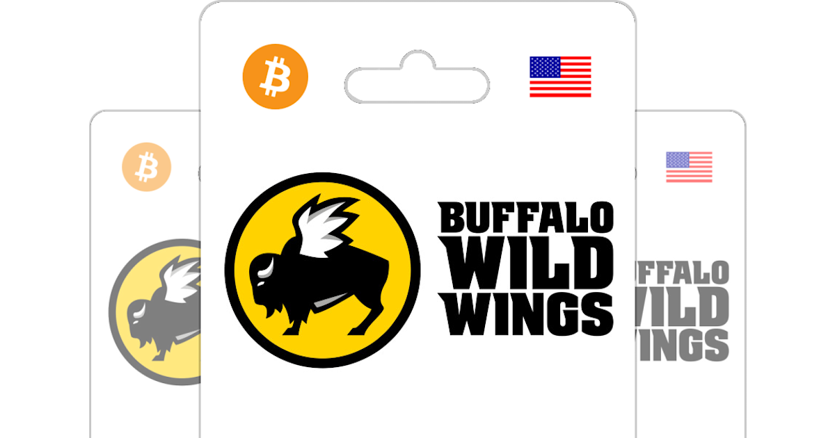 Acquista gift card Buffalo Wild Wings con Bitcoin o Cripto Bitrefill