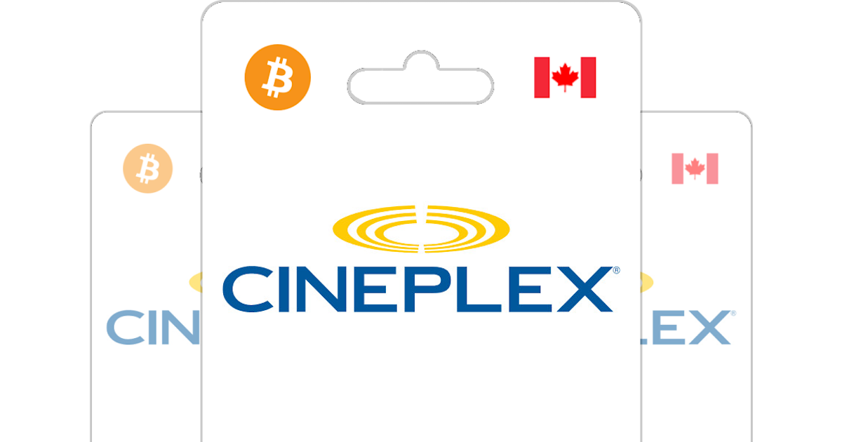 Buy Cineplex Gift Card with Bitcoin, ETH, USDT or Crypto Bitrefill