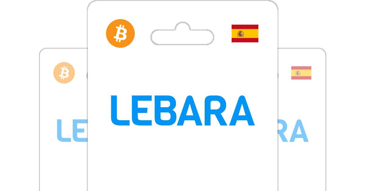 Lebara España Top with Bitcoin, ETH or Crypto -