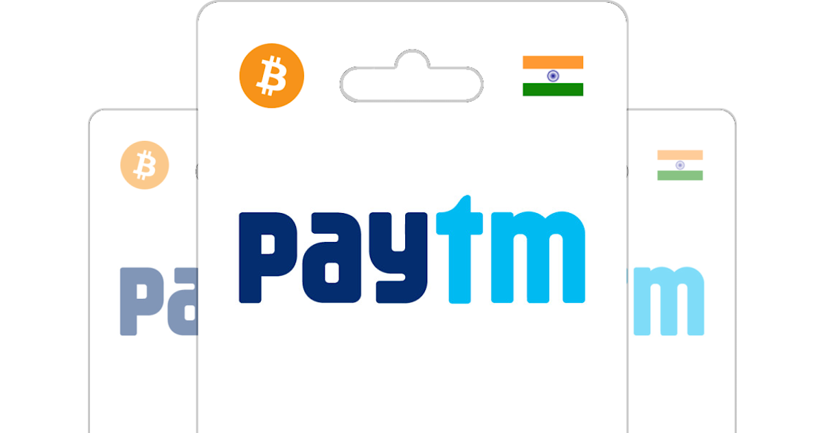 Buy Paytm Gift Card with Bitcoin, ETH or Crypto Bitrefill