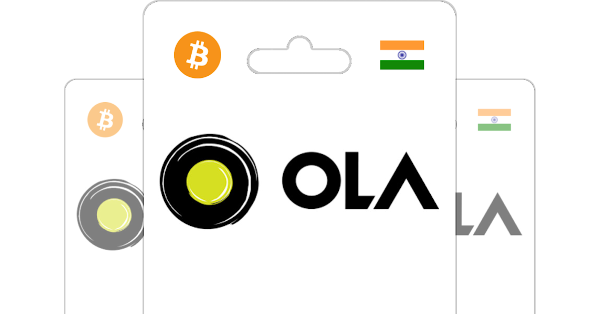 Buy Ola Cabs Gift Card with Bitcoin, ETH, USDT or Crypto Bitrefill