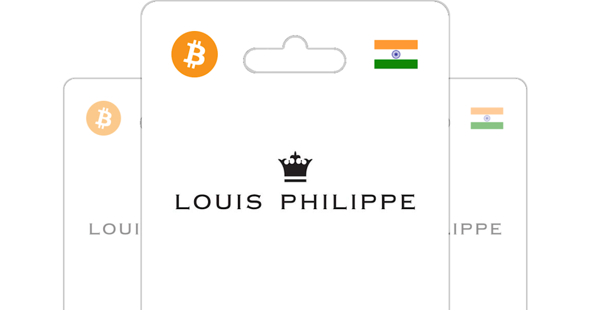 Buy Louis Philippe with Bitcoin - Bitrefill