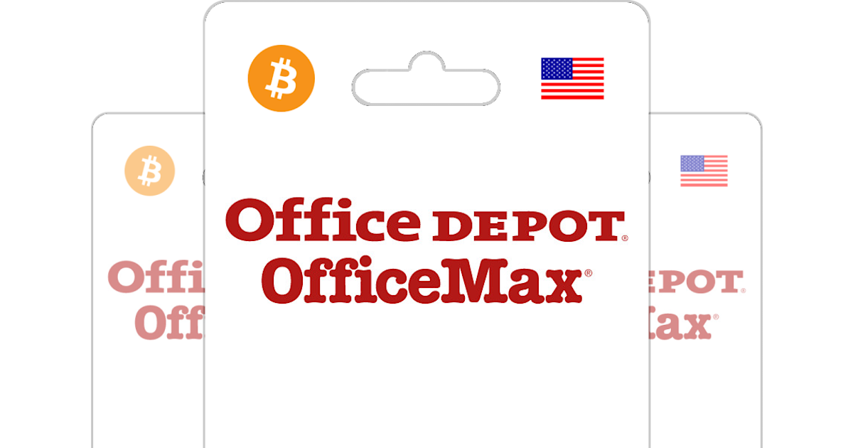 Buy Office Depot With Bitcoin Bitrefill