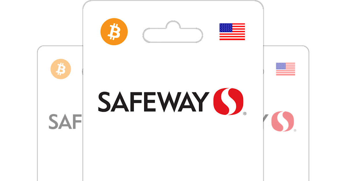 Buy Safeway Gift Card with Bitcoin, ETH, USDT or Crypto Bitrefill