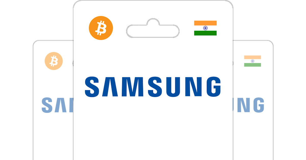 Buy Samsung Gift Card with Bitcoin, ETH, USDT or Crypto Bitrefill