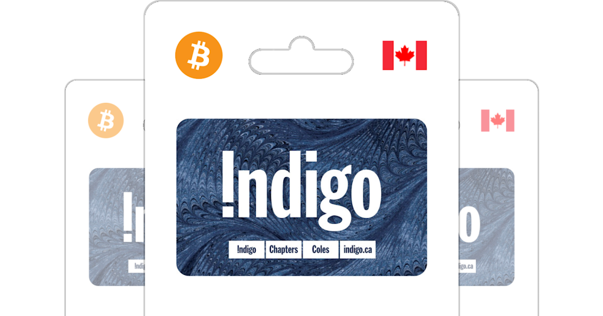 Buy Indigo Gift Card with Bitcoin, ETH or Crypto - Bitrefill
