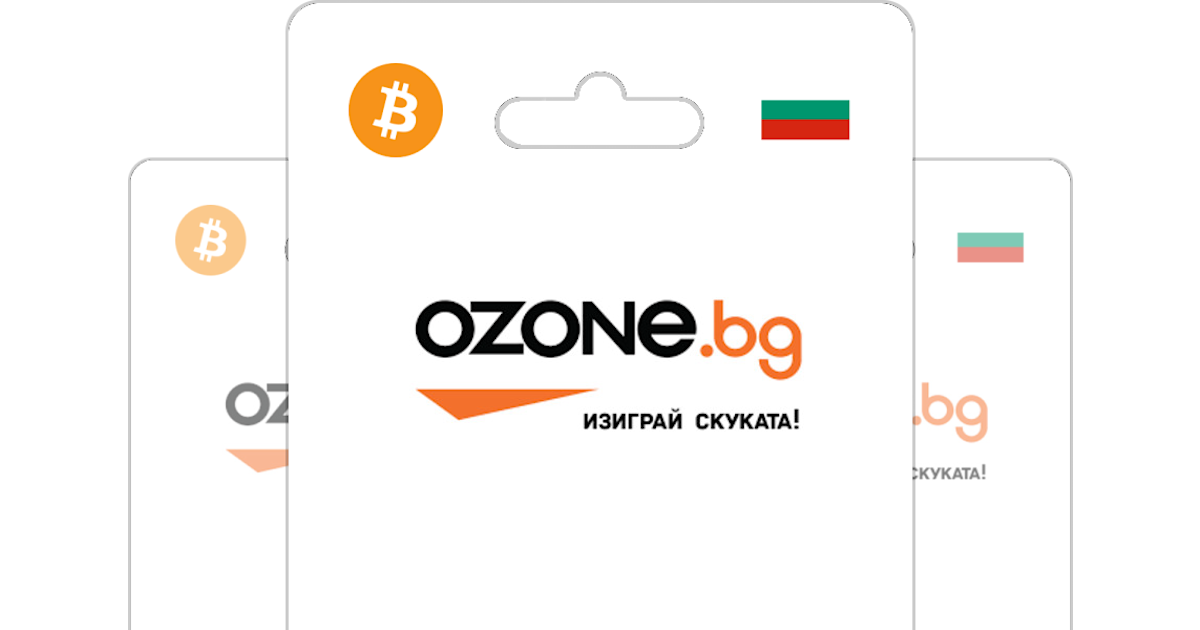 Buy Ozone.bg Gift Card with Bitcoin, ETH, USDT or Crypto Bitrefill