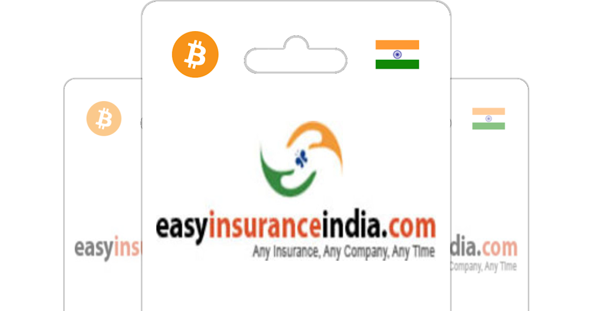 Buy Easy Insurance India with Bitcoin Bitrefill