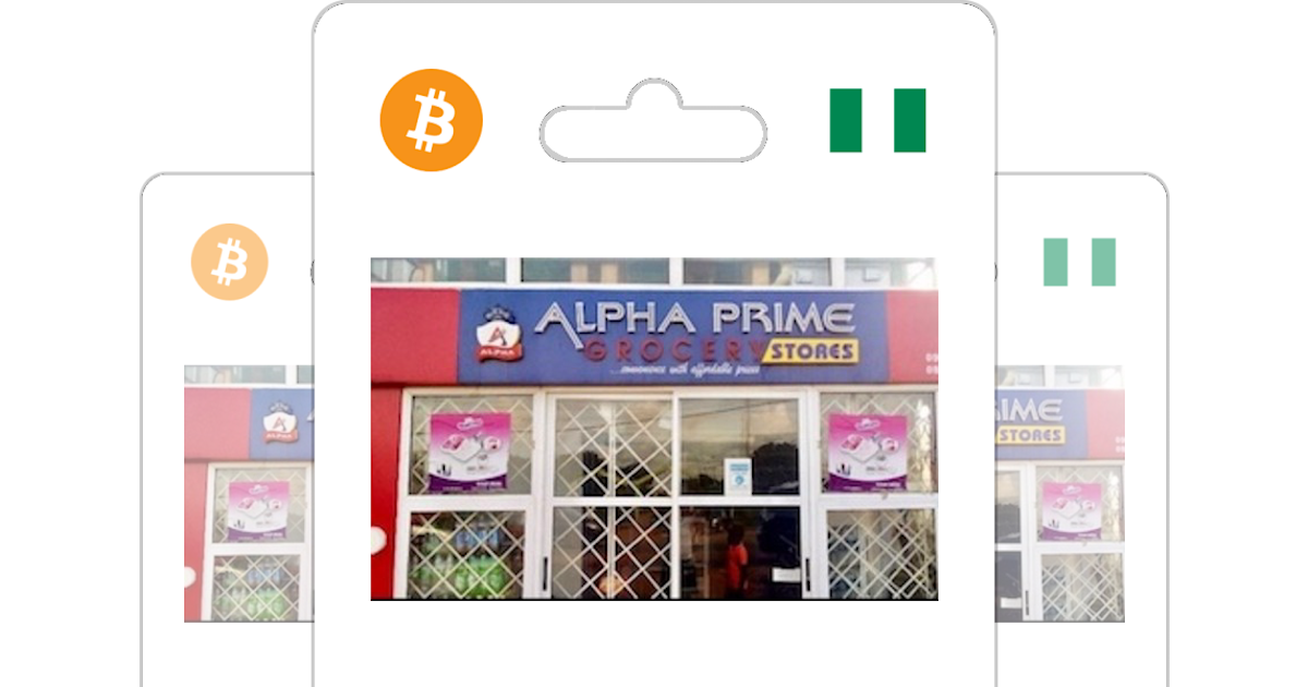 Buy Alpha Prime Grocery Stores Gift Card with Bitcoin, ETH or Crypto