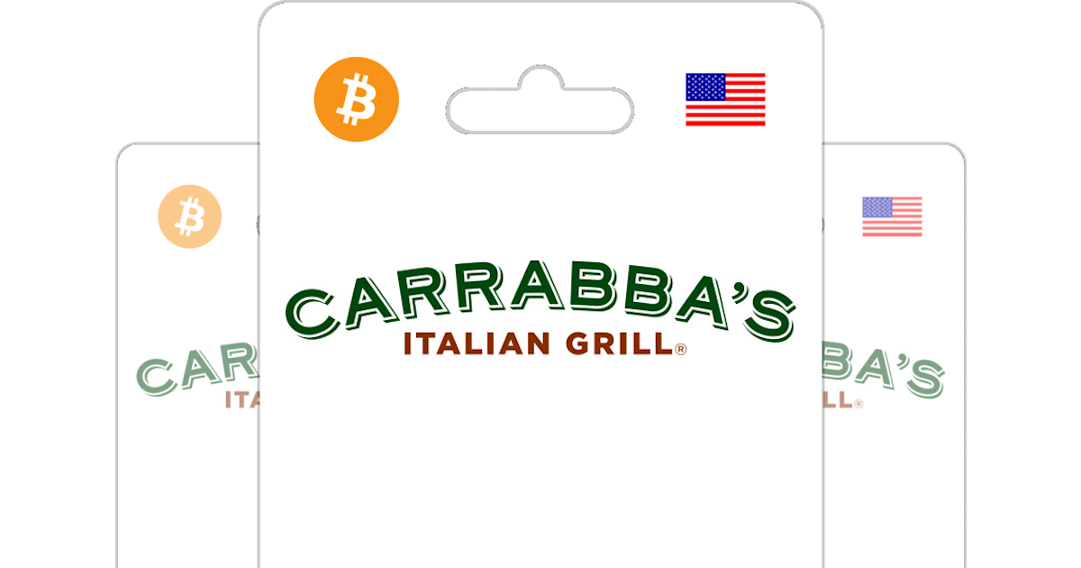 Buy Carrabba #39 s Italian Grill Gift Card With Bitcoin ETH Or