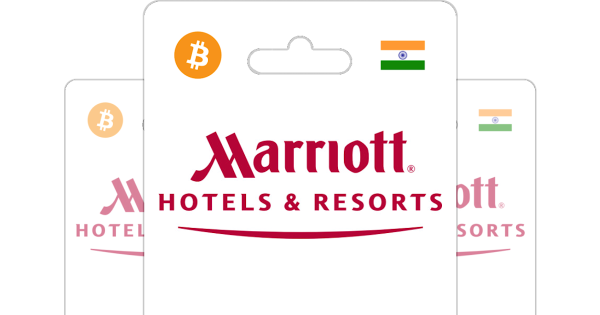 Buy Marriott Hotels Gift Card with Bitcoin, ETH or Crypto Bitrefill