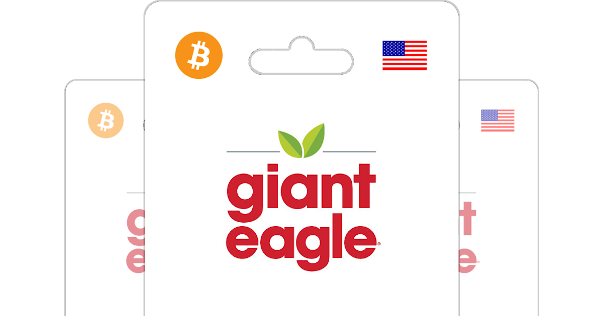 Buy Giant Eagle US Gift Card with Bitcoin, ETH or Crypto Bitrefill