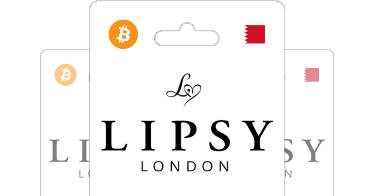 Buy Lipsy London Gift Card with Bitcoin, ETH or Crypto Bitrefill