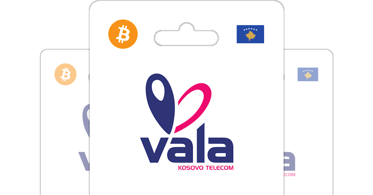 Vala Mobile Prepaid Top Up with Bitcoin, ETH or Crypto Bitrefill