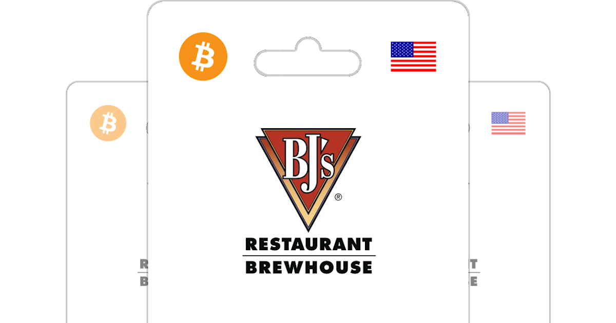 Buy BJs Restaurants Gift Card with Bitcoin, ETH or Crypto Bitrefill