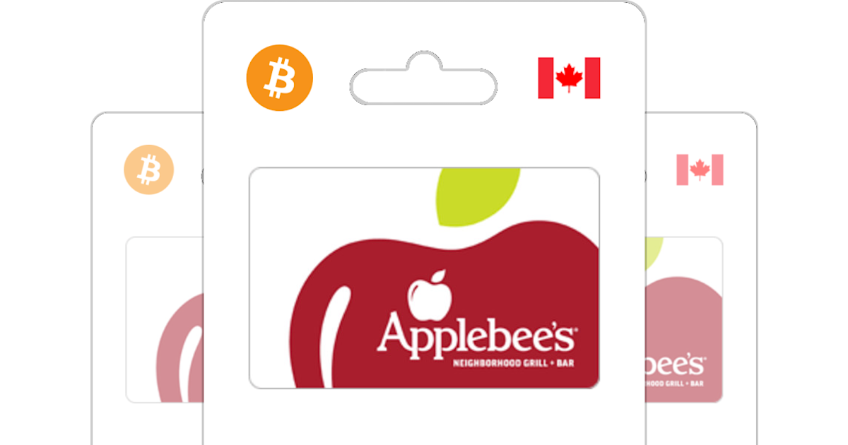 Buy Applebee's Gift Card with Bitcoin, ETH, USDT or Crypto - Bitrefill