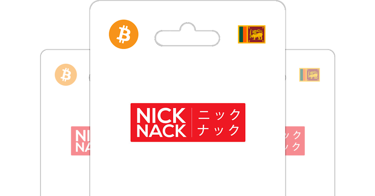 Buy Nick Nack Gift Card with Bitcoin, ETH or Crypto Bitrefill