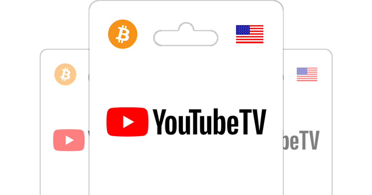 Buy YouTube TV Gift Card with Bitcoin, ETH, USDT or Crypto Bitrefill