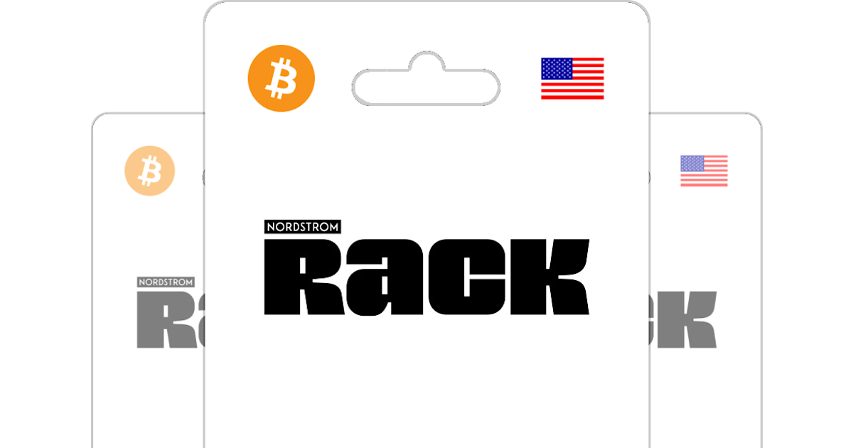 Buy Nordstrom Rack Gift Card with Bitcoin, ETH or Crypto Bitrefill