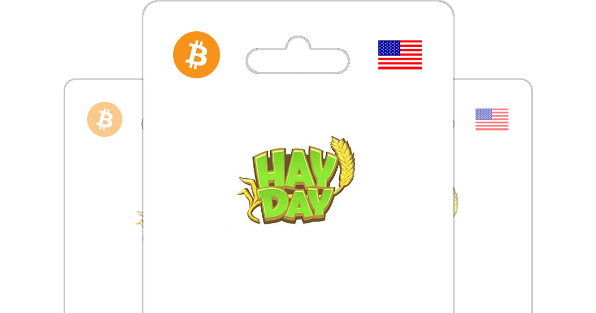 Buy Hay Day 130 + 13 Diamonds US Gift Card with Bitcoin, ETH or