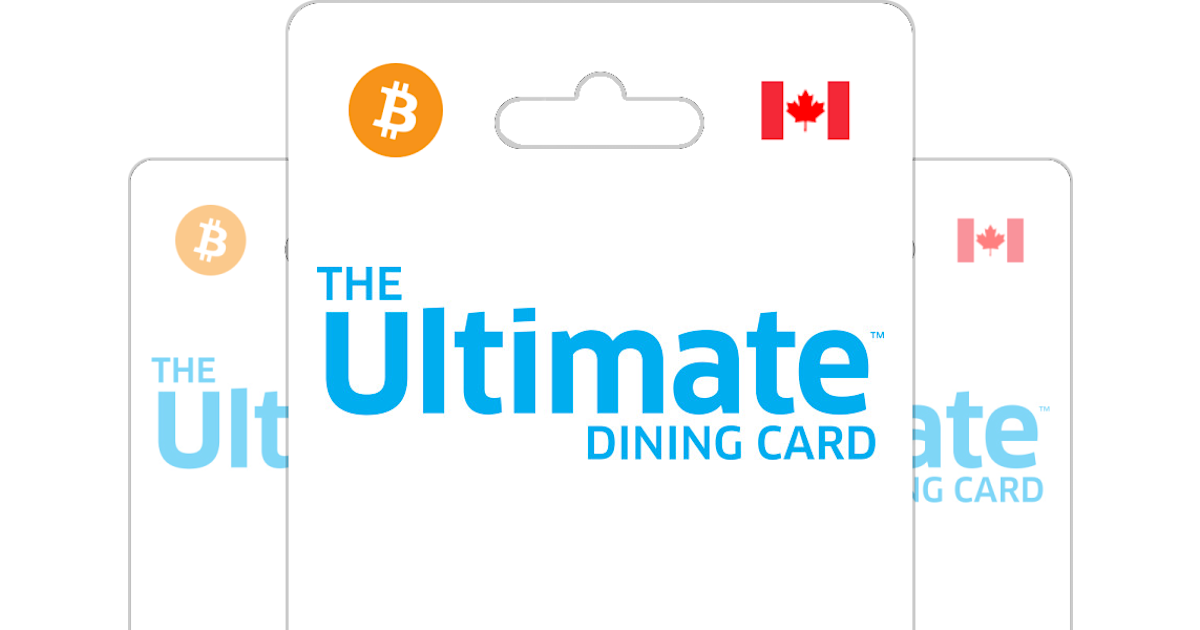 Buy The Ultimate Dining Card Gift Card with Bitcoin, ETH or Crypto