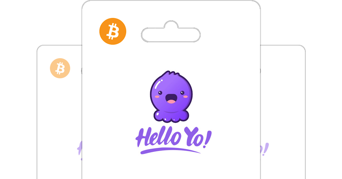 Buy Hello Yo Gift Card with Bitcoin, ETH, USDT or Crypto Bitrefill