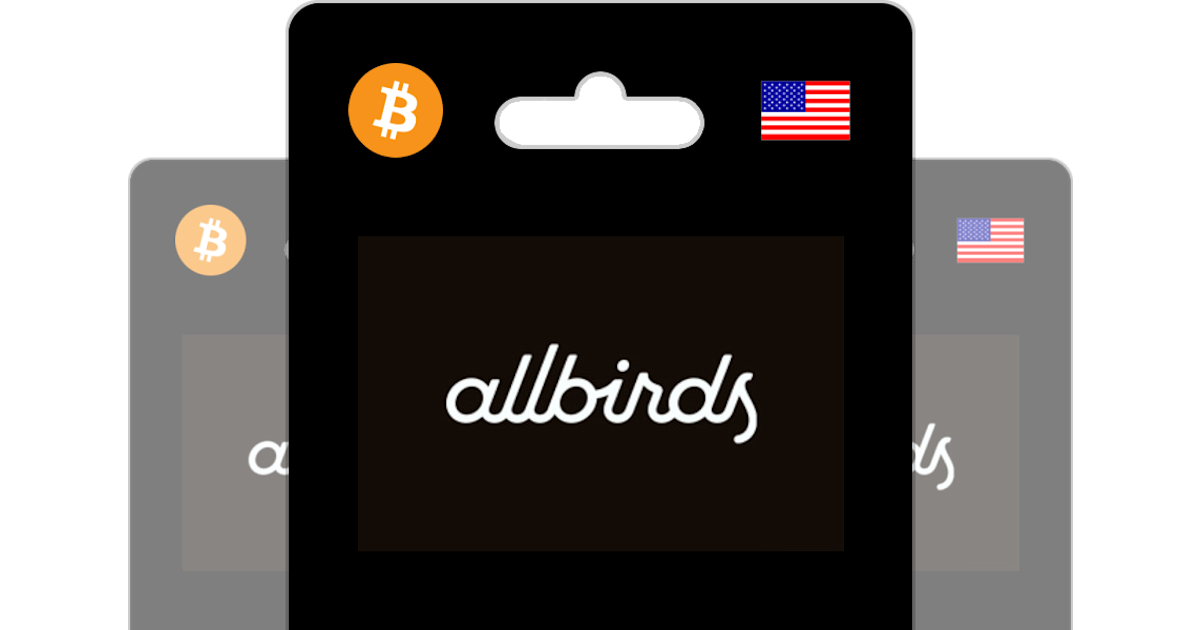 Allbirds store gift certificate
