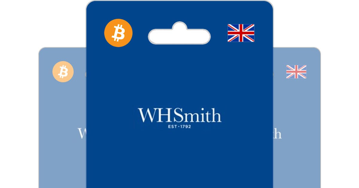Whsmith gift sale card