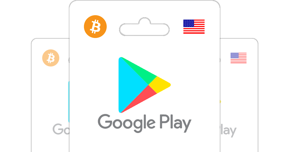 ビットコイン、ETH、USDTまたは仮想通貨でGoogle Play ギフトカードを