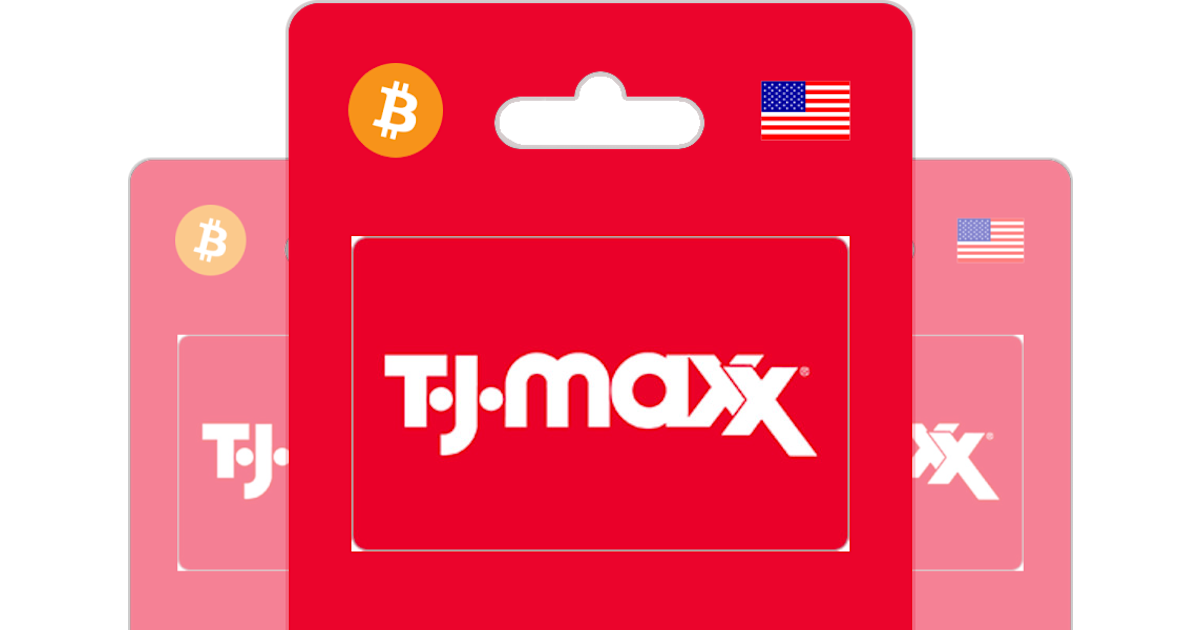 Tj maxx gift card shop