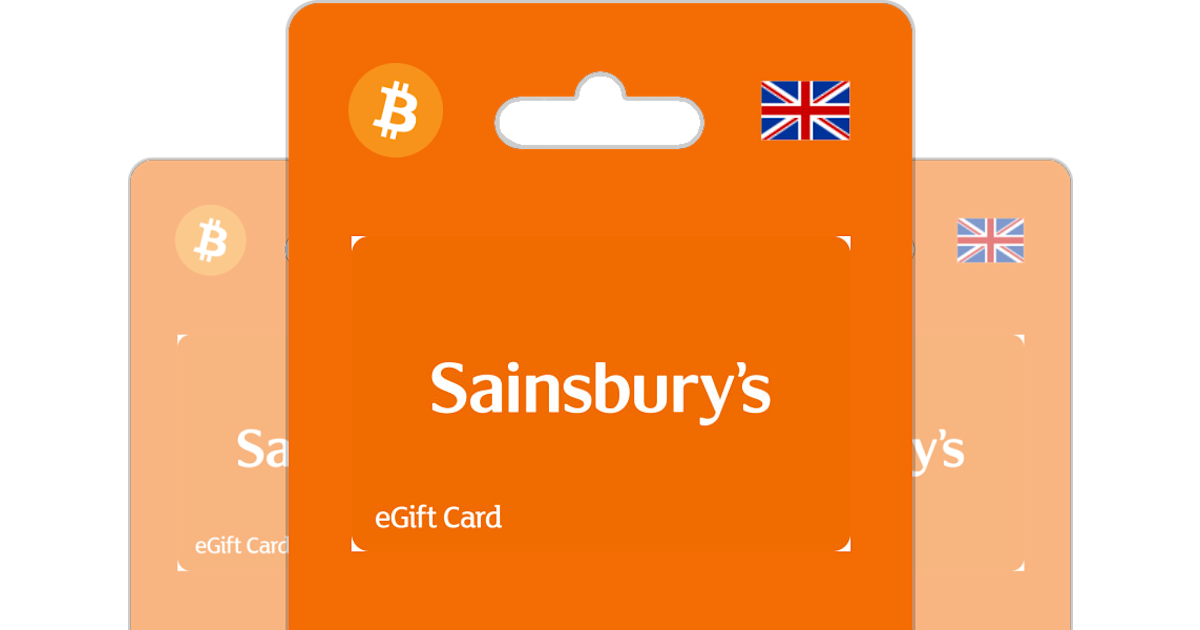 Sainsburys e gift shop voucher