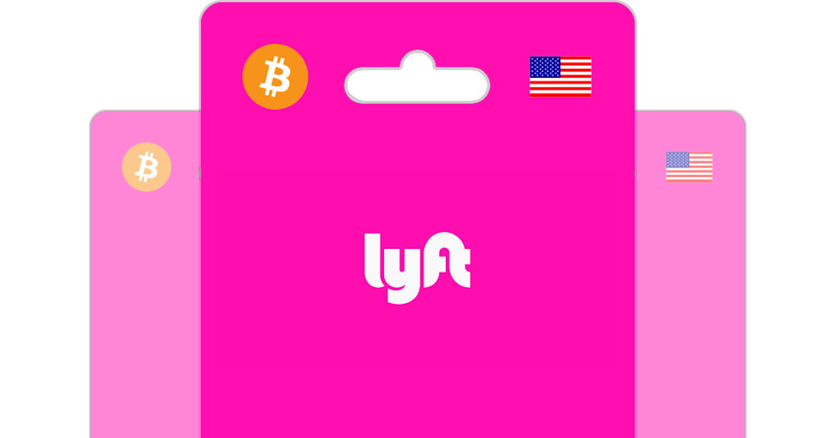 Lyft gift clearance card