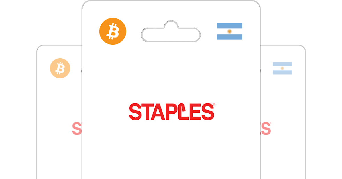Staples deals gift card