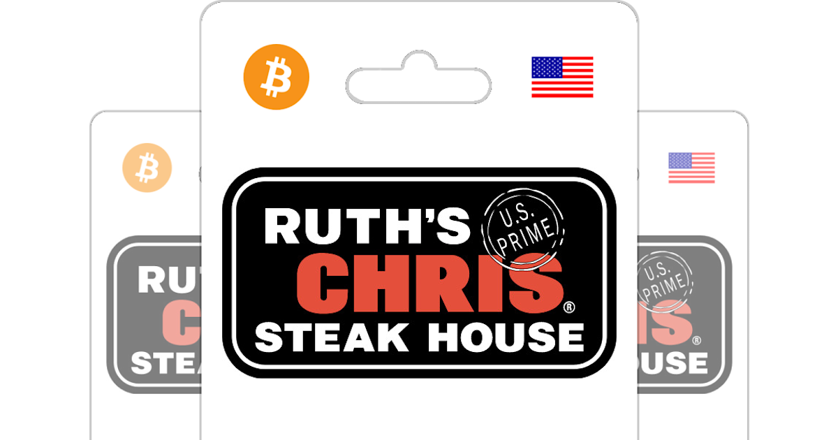 Buy Ruth s Chris Steak House Gift Card with Bitcoin ETH or Crypto