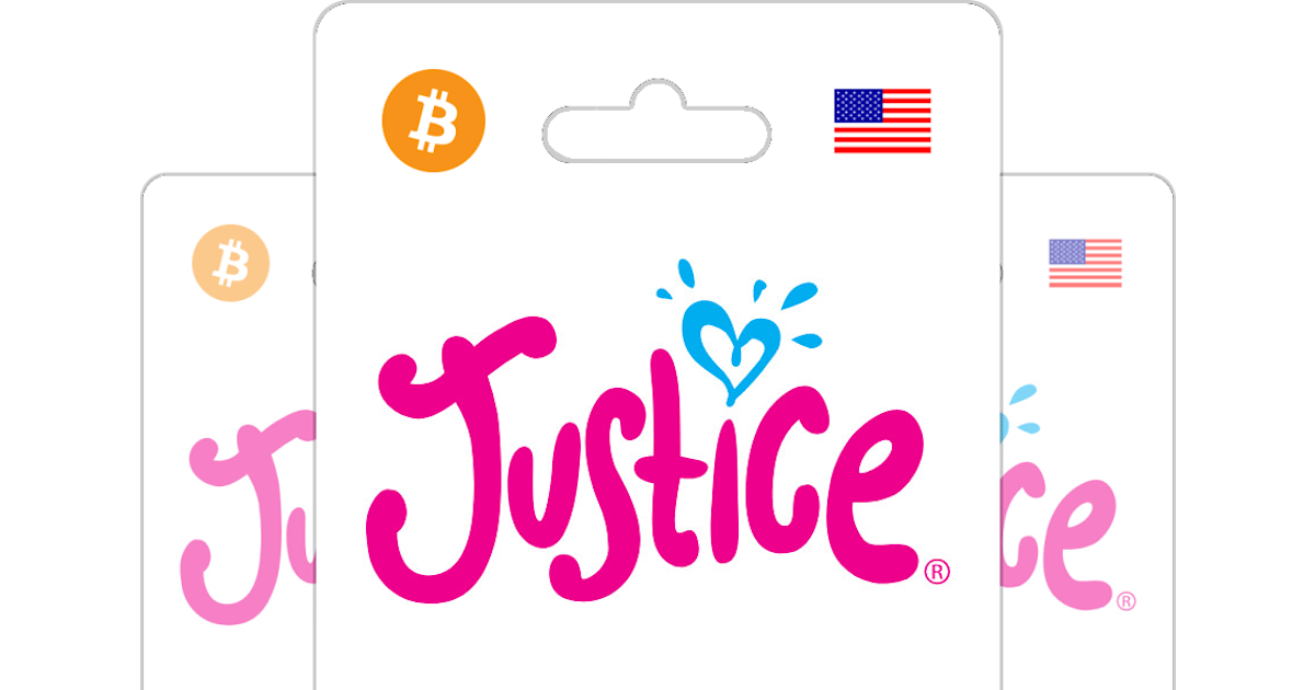 Justice outlet gift card