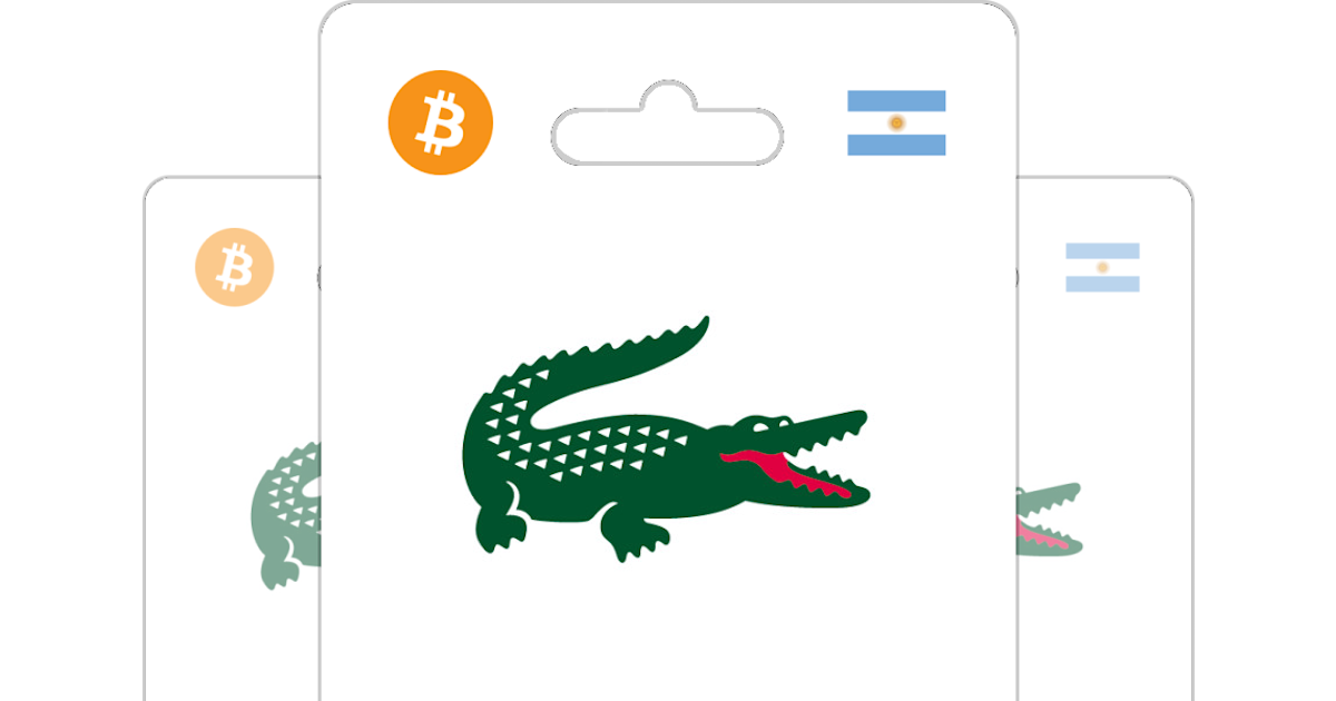 Carte cadeau lacoste clearance