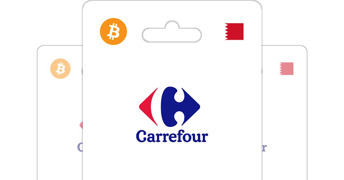 Buy Carrefour Gift Card with Bitcoin ETH USDT or Crypto Bitrefill