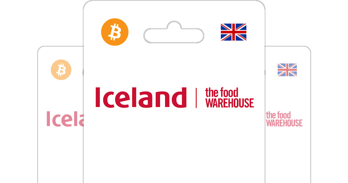 Iceland e gift card deals