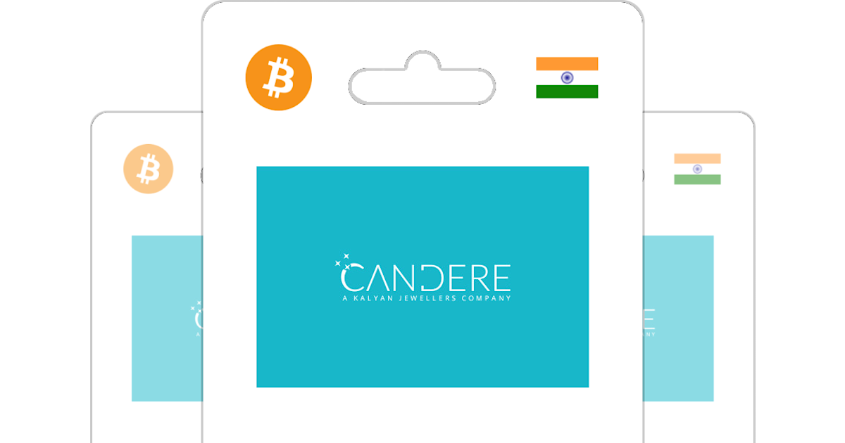Buy Candere Gold Coin Gift Card with Bitcoin ETH or Crypto